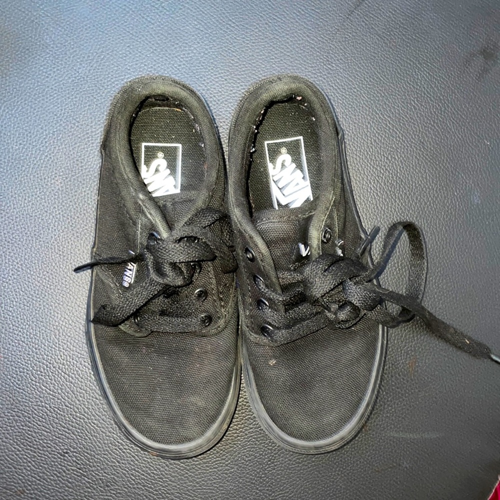 Size 11 kids black vans